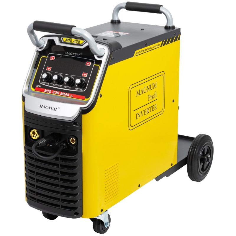 Spawarka inwerterowa MIG/MAG 330MMA V2 IGBT MAGNUM 4X4 330A/60% MB24/5m