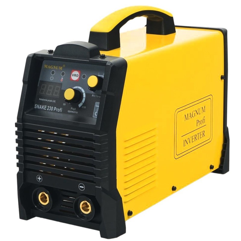Spawarka inwerterowa MMA MAGNUM SNAKE 230 PROFI  230A/60%