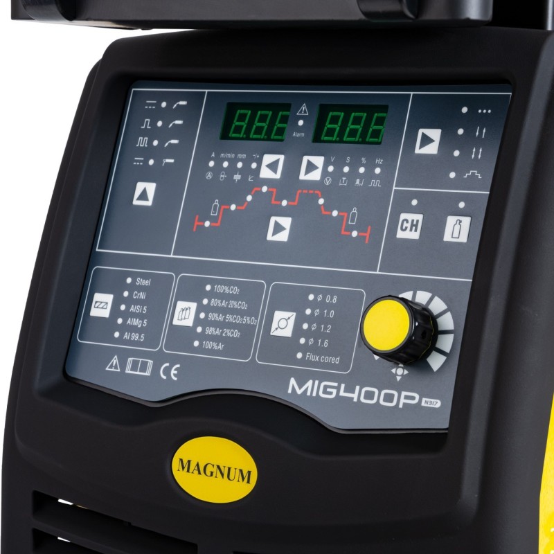 Półautomat spawalniczy MAGNUM MIG/MAG 400 DUAL PULS SYNERGIA