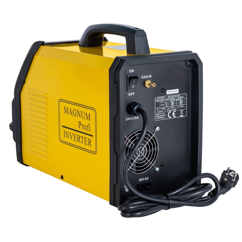 Spawarka inwerterowa Magnum MIG 223 Dual Puls Synergia 200A MB24 3m 