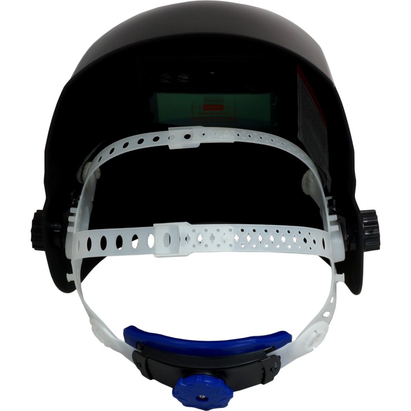 Przyłbica automatyczna MAGNUM IRON LIGHT CZARNA Z LAMPKĄ LED True Color 