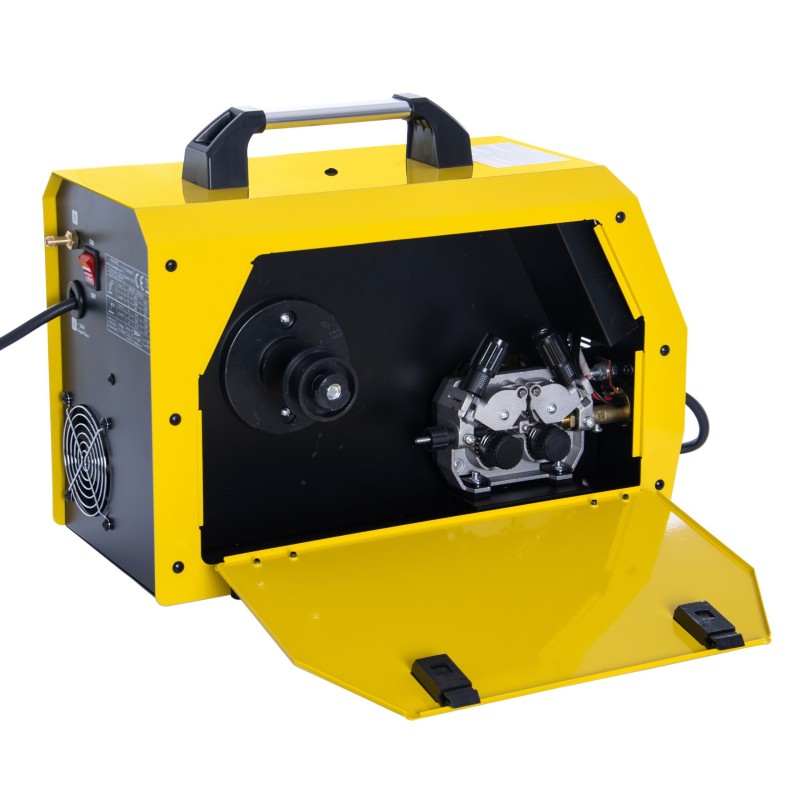 Spawarka inwerterowa MAGNUM MIG 211 Synergia LED podajnik 4X4 200A/60%