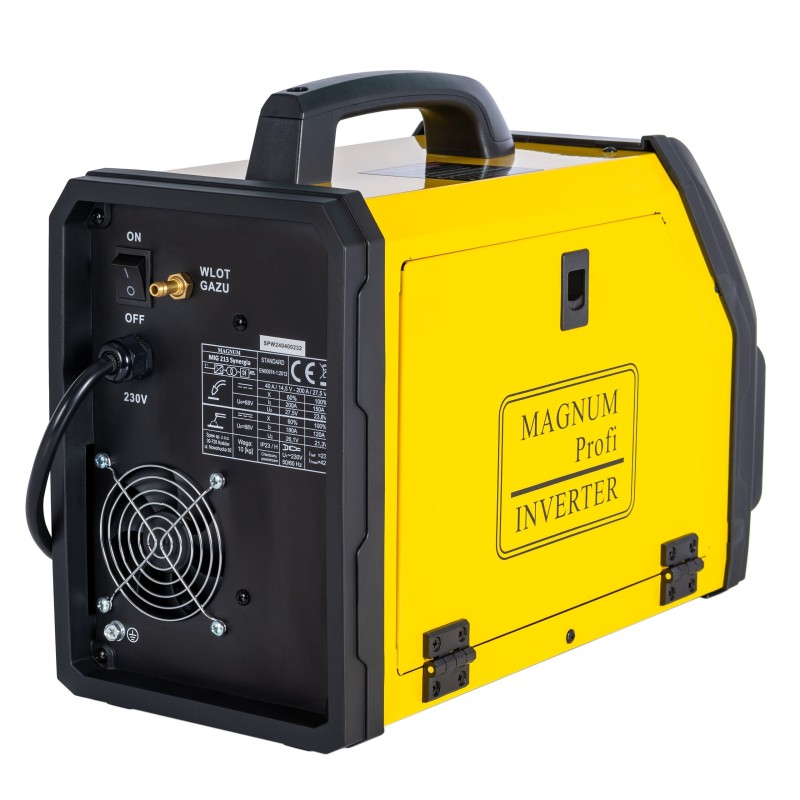 Spawarka inwerterowa Magnum MIG 213 Synergia 200A MB15 3m 