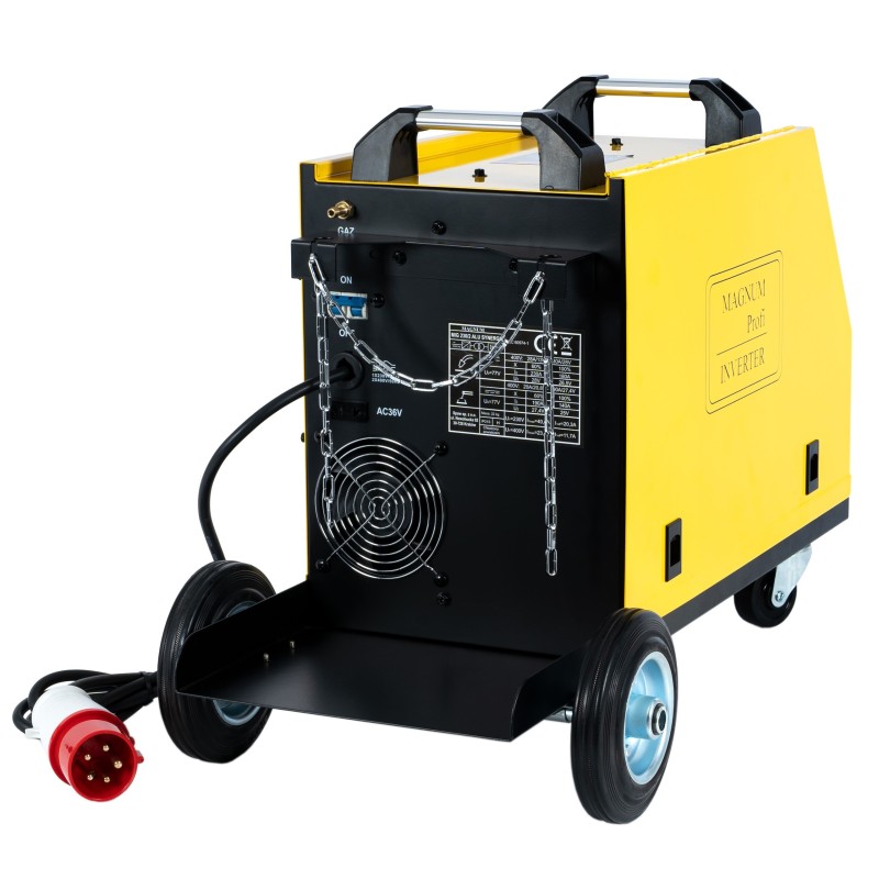 Spawarka inwerterowa MAGNUM MIG 230/2 ALU SYNERGIA 230V/200A 400V/230A