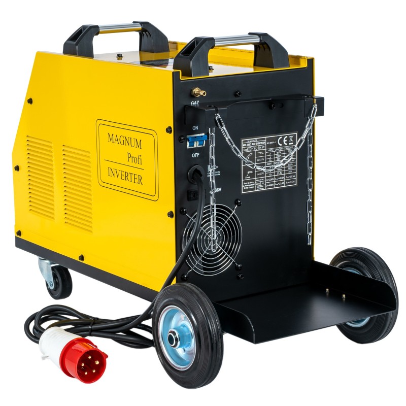 Spawarka inwerterowa MAGNUM MIG 230/2 ALU SYNERGIA 230V/200A 400V/230A
