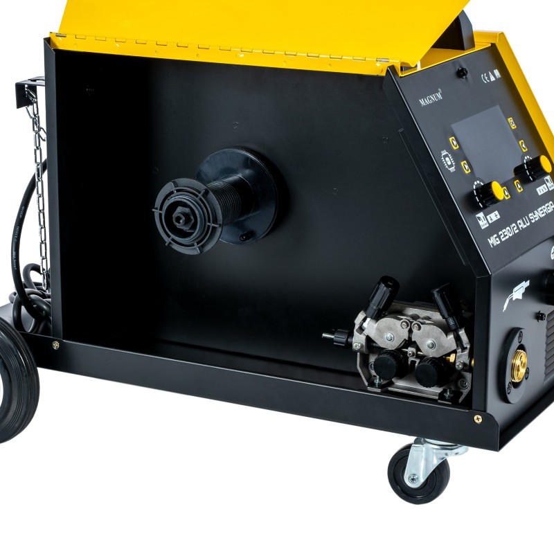 Spawarka inwerterowa MAGNUM MIG 230/2 ALU SYNERGIA 230V/200A 400V/230A