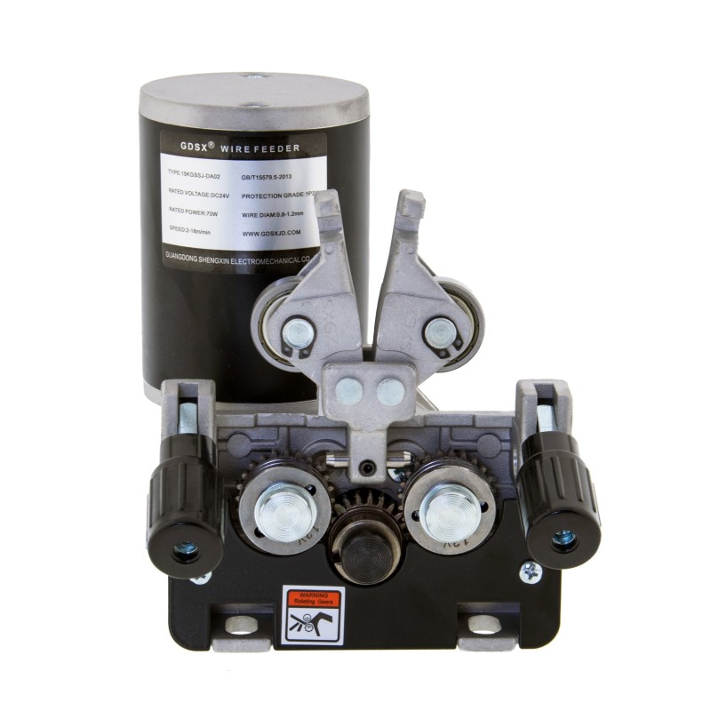 Podajnik drutu 4-rolkowy 24V DC lewy Magnum 4x4 (MIG 285/290V2/330V2/350V2/500V2)