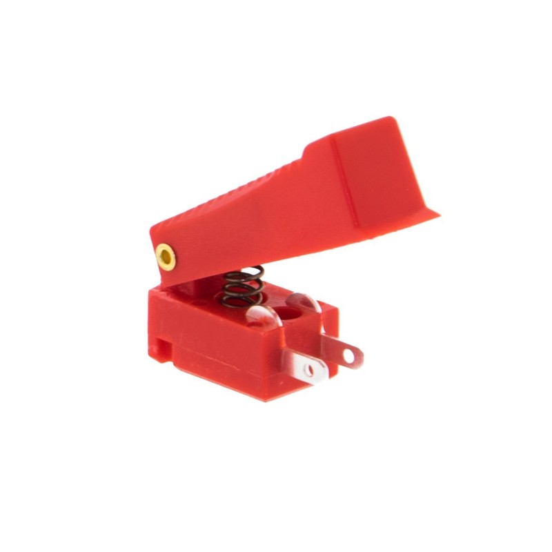 Przycisk uchwytu MIG MB14-501 V4 karbowany czerwony Magnum