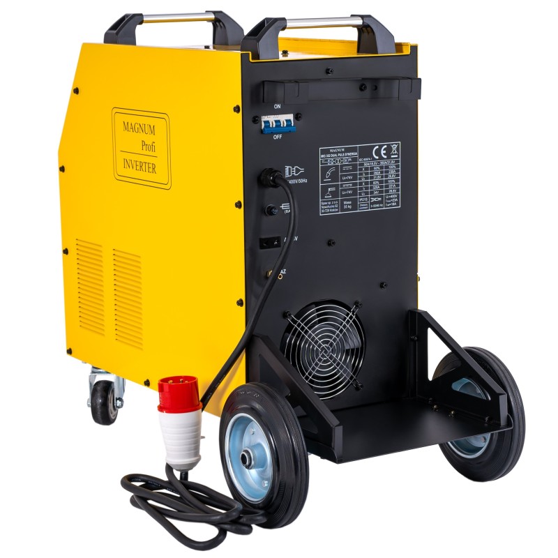 Spawarka inwerterowa Magnum MIG/MAG 352 Dual Puls Synergia LCD 4x4, MB24/3