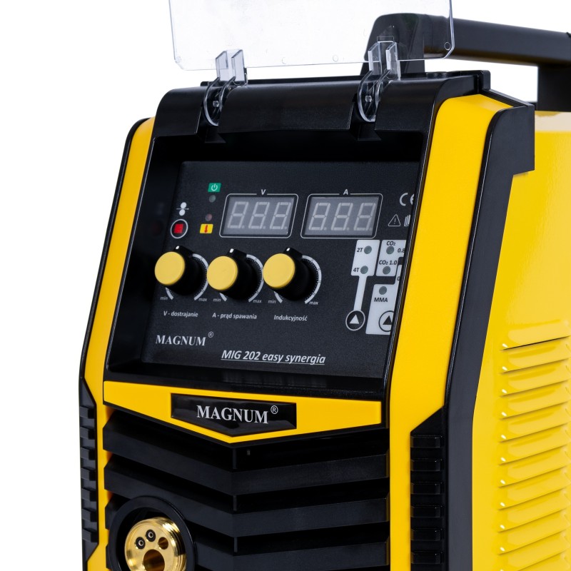 Spawarka inwerterowa MAGNUM MIG 202 EASY SYNERGIA, 230V 200A/60%, MB15/3