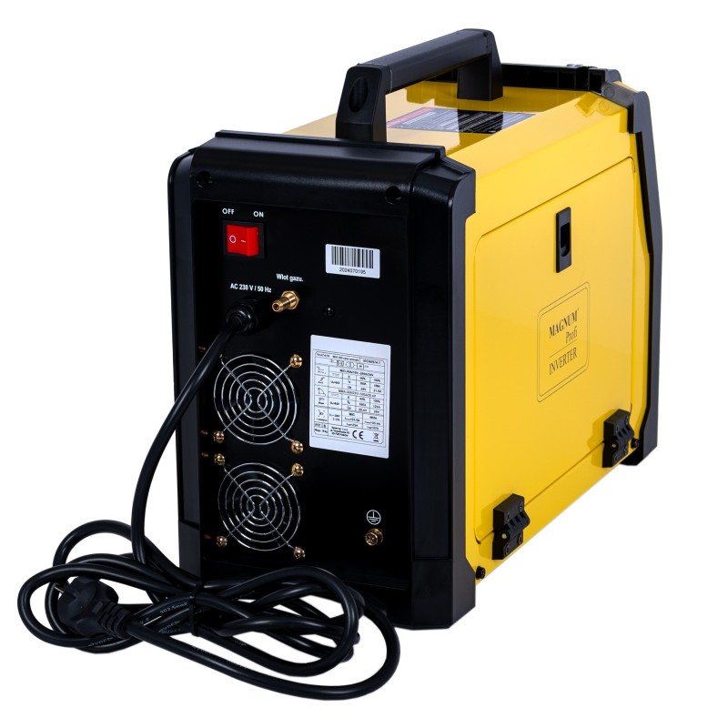 Spawarka inwerterowa MAGNUM MIG 202 EASY SYNERGIA, 230V 200A/60%, MB15/3
