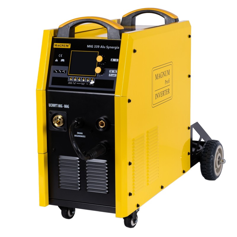 Spawarka inwerterowa Magnum MIG 339 ALU SYNERGIA LCD 315A/60% 400V MB24/3