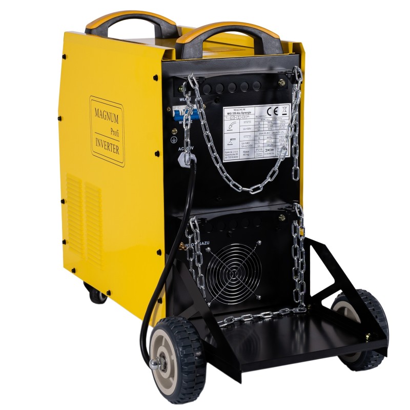 Spawarka inwerterowa Magnum MIG 339 ALU SYNERGIA LCD 315A/60% 400V MB24/3