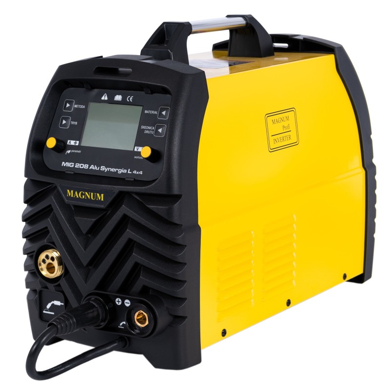 Półautomat spawalniczy MAGNUM MIG 208 ALU SYNERGIA  4x4 230V 200/60% 