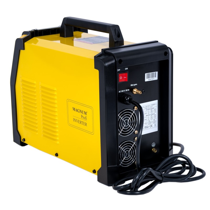 Spawarka inwerterowa MAGNUM MIG 212 ALU CU SYNERGIA 200A/60%, MB15 3m