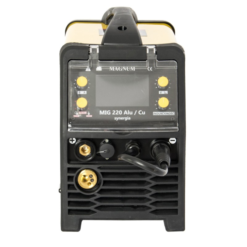 Półautomat spawalniczy MAGNUM MIG/MAG 220 ALU/CU SYNERGIA LCD