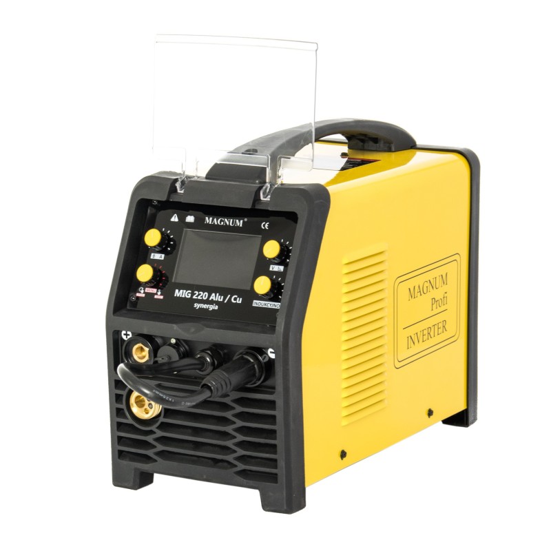 Półautomat spawalniczy MAGNUM MIG/MAG 220 ALU/CU SYNERGIA LCD