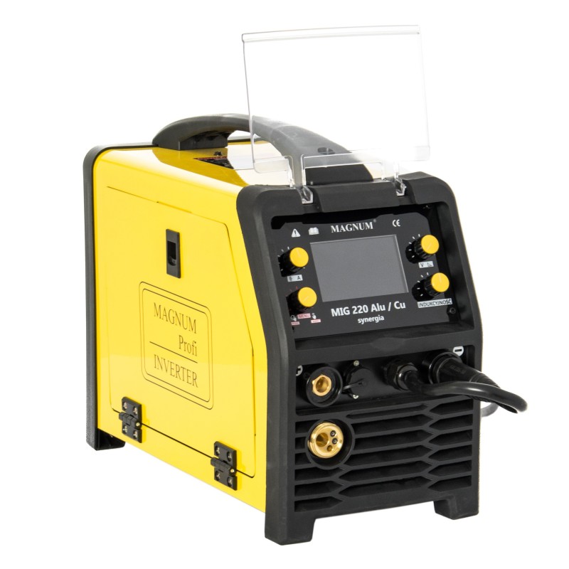Półautomat spawalniczy MAGNUM MIG/MAG 220 ALU/CU SYNERGIA LCD