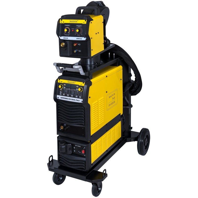 Spawarka inverterowa MAGNUM SUPERMIG 350 DUAL PULS SYNERGIA 350A/100%, 400V