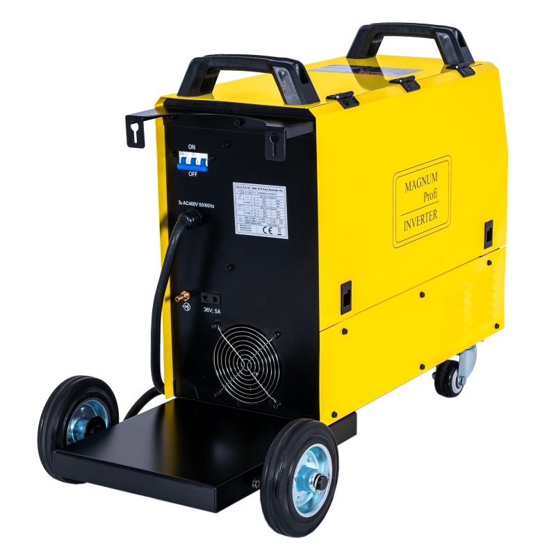 Spawarka inwerterowa MAGNUM MIG 275 EASY SYNERGIA ALU PULS 280A/60% 