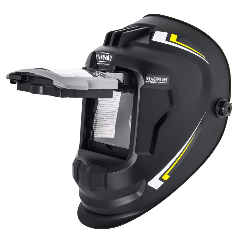 Przyłbica spawalnicza pasywna Magnum Standard uchylny filtr 110x90 