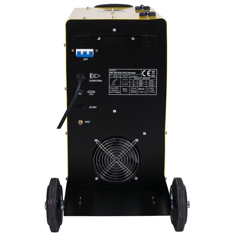 Półautomat spawalniczy MAGNUM MIG/MAG 280 DUAL PULS SYNERGIA