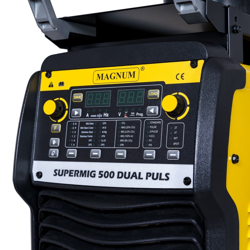 Spawarka inverterowa MAGNUM SUPERMIG 500 DUAL PULS SYNERGIA 500A/100%, 400V