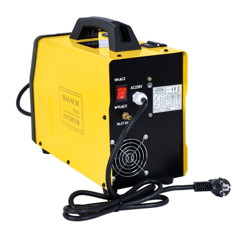 Kompaktowy półautomat spawalniczy MAGNUM MIG 204 MMA 230V 200/60%