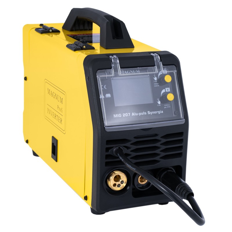 Kompaktowy półautomat spawalniczy MAGNUM MIG 207 ALU-PULS SYNERGIA 200A/60%