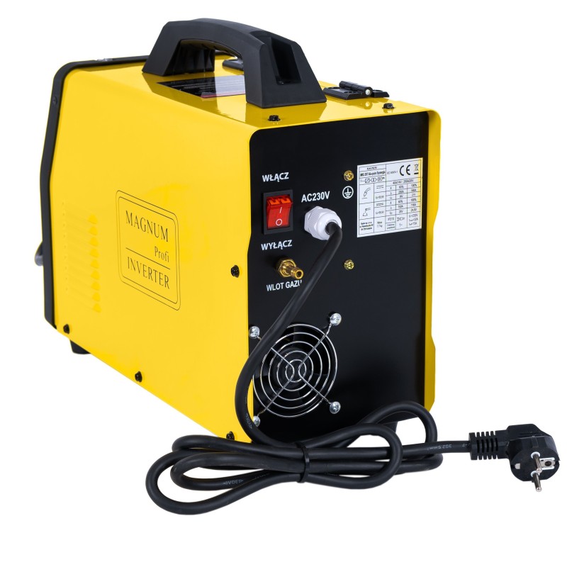 Kompaktowy półautomat spawalniczy MAGNUM MIG 207 ALU-PULS SYNERGIA 200A/60%