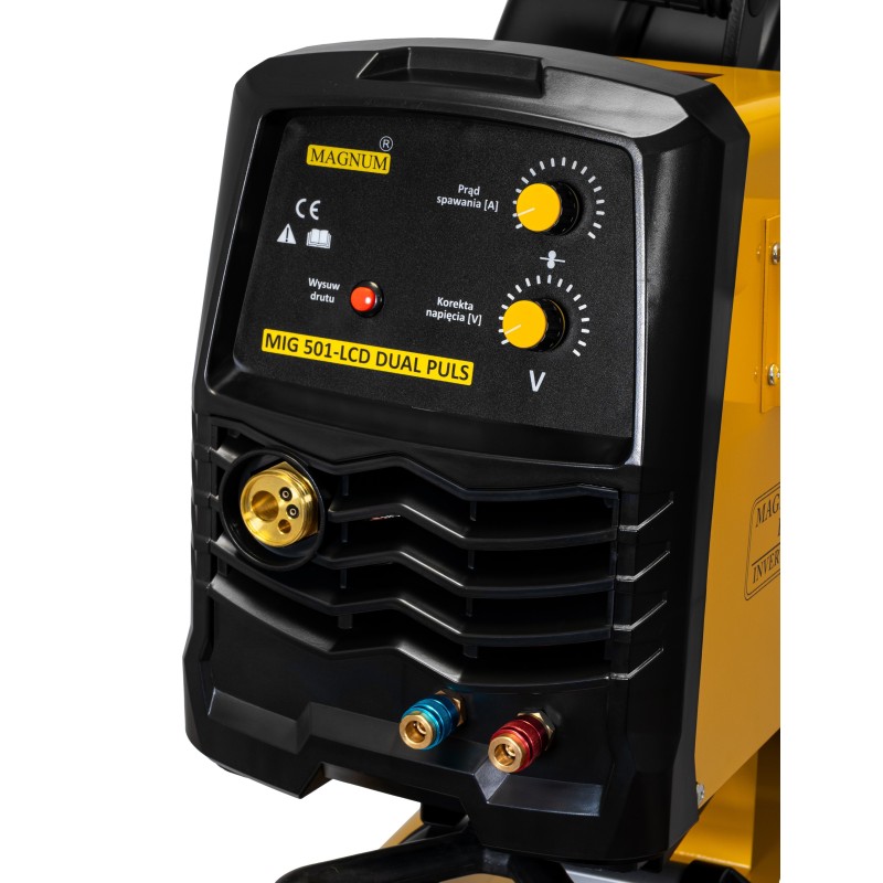 Półautomat spawalniczy MAGNUM MIG 501-S DUAL PULS SYNERGIA LCD 500A
