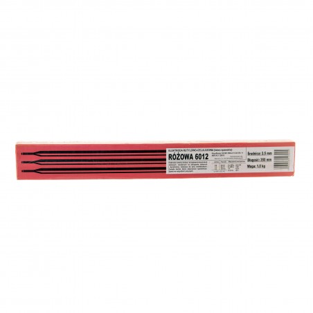 Elektrody spawalnicze rutylowo-celulozowe 6012 2,5/350/1,0kg różowe