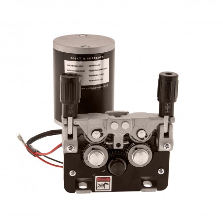 Podajnik drutu 4-rolkowy 24V DC lewy Magnum 4x4 MIG 285 DP SYN 70W 2-22 m/min