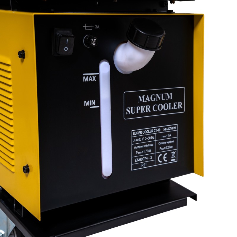 Półautomat inwerterowy Magnum MIG 502 DUAL PULS SYNERGIA LCD 500A/60%,