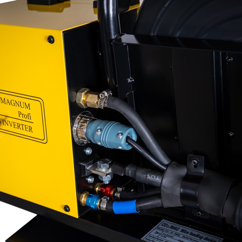 Półautomat inwerterowy Magnum MIG 502 DUAL PULS SYNERGIA LCD 500A/60%,