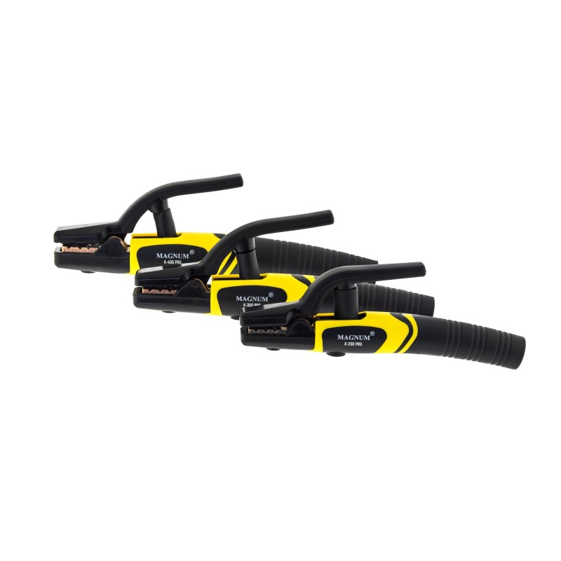 Uchwyt elektrody ergonomiczny K-200 PRO 200A MAGNUM PROFESJONALNY 
