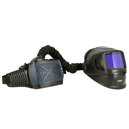 PRZYŁBICA SAMOŚCIEMNIAJĄCA Z NAWIEWEM MAGNUM AIRGUARD PRO 9000 + TORBA