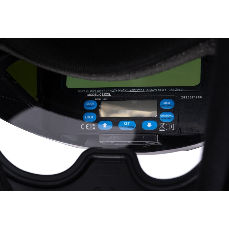 PRZYŁBICA SAMOŚCIEMNIAJĄCA Z NAWIEWEM MAGNUM AIRGUARD PRO 9000 + TORBA