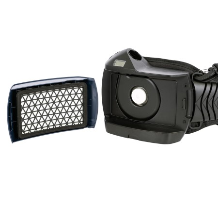 PRZYŁBICA SAMOŚCIEMNIAJĄCA Z NAWIEWEM MAGNUM AIRGUARD PRO 9000 + TORBA