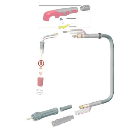 Elektroda uchwytu plazmy A-101/A-141 MAGNUM 