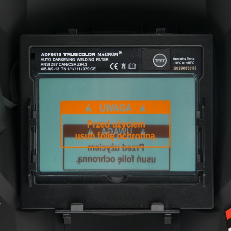 PRZYŁBICA AUTOMATYCZNA MAGNUM PROCOLOR CZARNY MAT