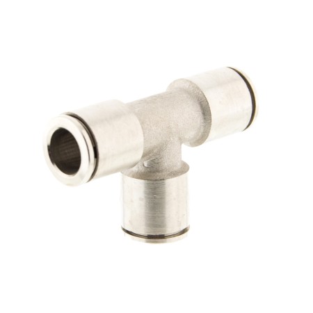 ZŁĄCZKA WTYKOWA TRÓJNIK METALOWY T WĄŻ 12MM SPE12 M