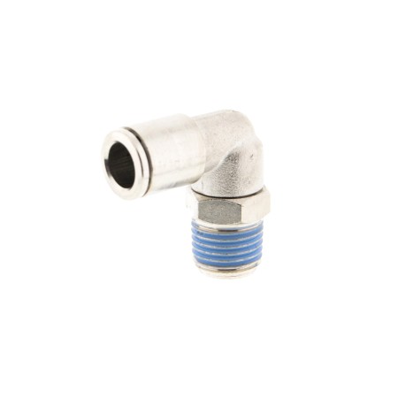 ZŁĄCZKA WTYKOWA METALOWA KOLANO OBROTOWE WĄŻ 6MM GWINT GZ1/8 SPL06-01M