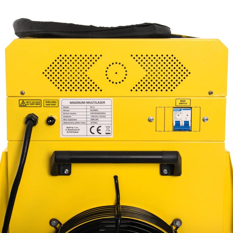 Laser czyszczący Magnum UW2000-C 2000W, 230V szerokość skanu 0-300mm