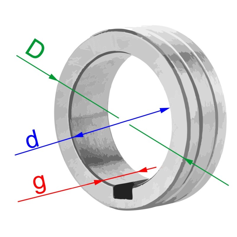 Rolka podająca do stali 0,8/1,0 NBC Magnum V-kształtna stal klin