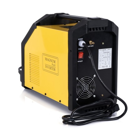 SPAWARKA PÓŁAUTOMAT INWERTER MAGNUM MIG201 ALU PRO SYNERGIA 200A/60%