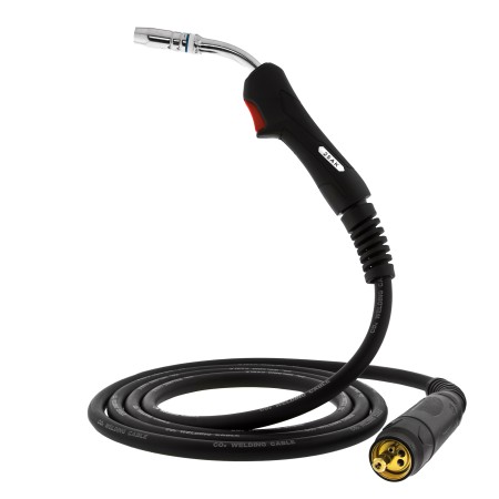 Uchwyt spawalniczy MIG MB25AK 4m EURO MAGNUM PROFI CZARNY