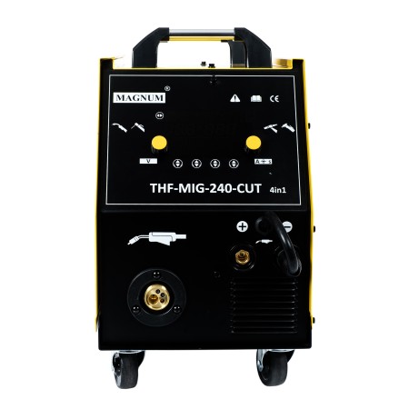 SPAWARKA INWERTEROWA 4w1 TIG, MIG, PLAZMA, MMA MAGNUM THF-MIG-240-CUT