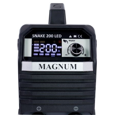 Spawarka inwertorowa MMA MAGNUM SNAKE 200 LED