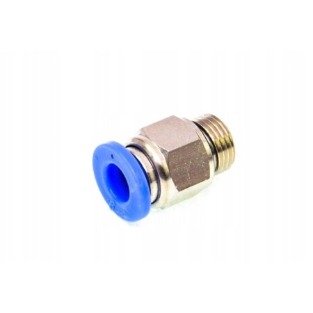 ZŁĄCZKA PROSTA WTYKOWA WĄŻ 6MM GWINT M5 SPC06-M5